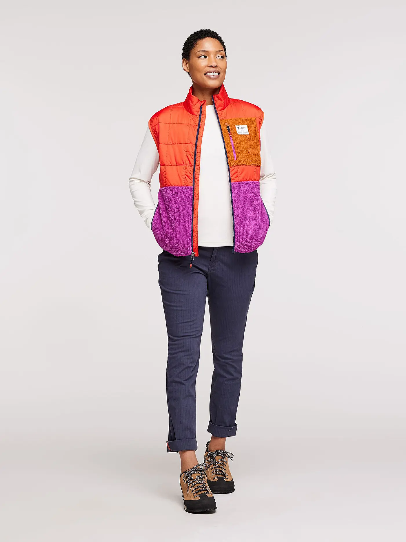COTOPAXI | Hybridgilet TRICO | orange
